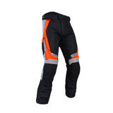 RST 2889 Rallye CE Certified Mens Textile Motorcycle Jeans - Black/Flo Red