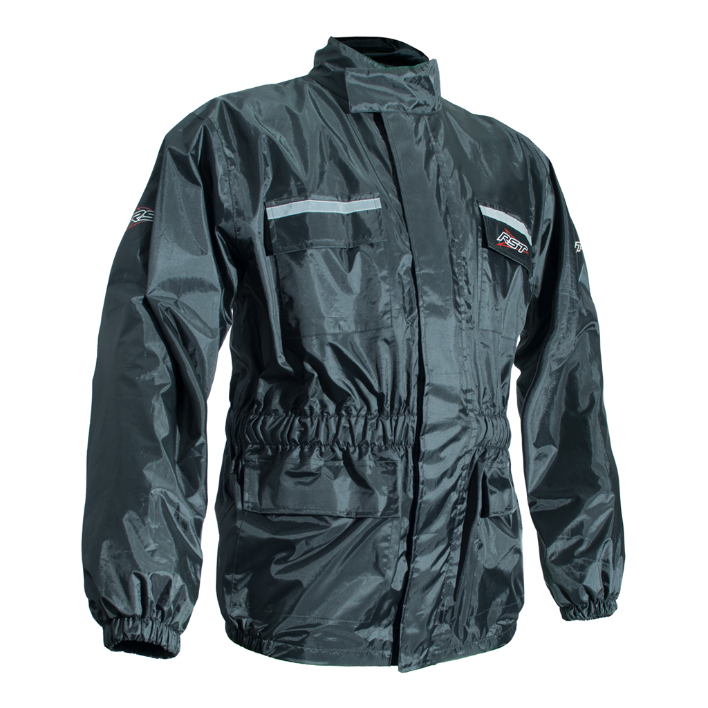 RST Rain Waterproof Over Jacket - Black