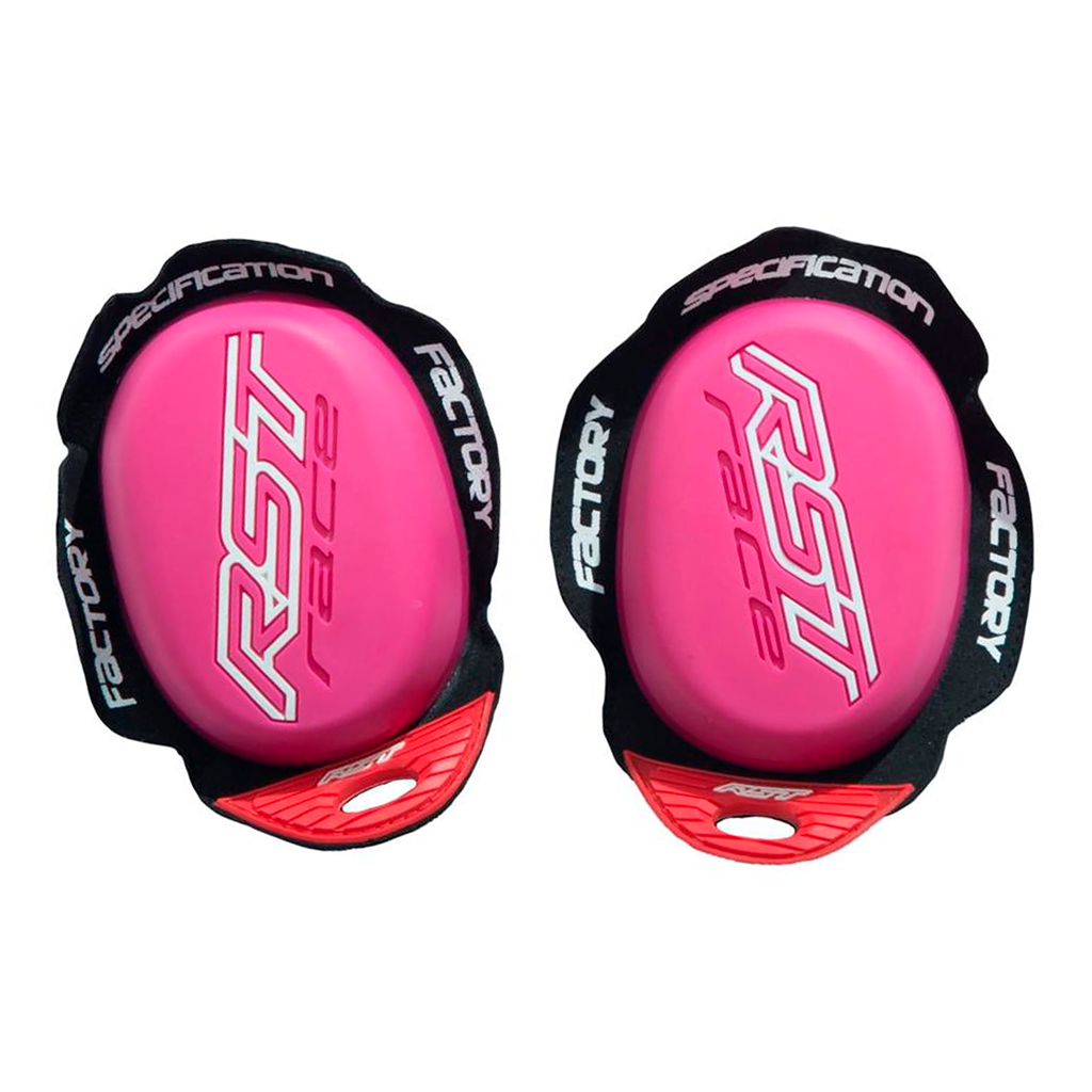 RST 1943 "F13K CANCER" Knee Sliders - Pink