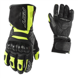 RST Rallye CE Waterproof Gloves - Black / Flo Yellow