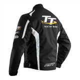 RST IOM TT Team Textile Jacket - Black / White