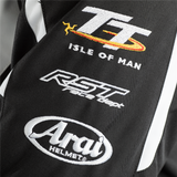 RST IOM TT Team Textile Jacket - Black / White
