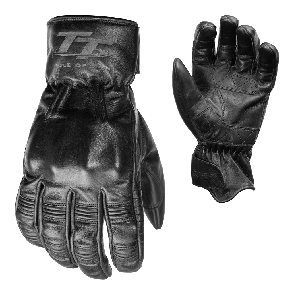 RST Isle Of Man TT Hillberry Gloves - Black