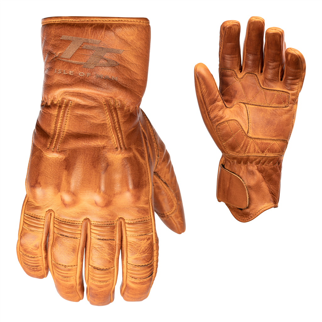 RST Isle of Man TT Hillberry Gloves - Tan