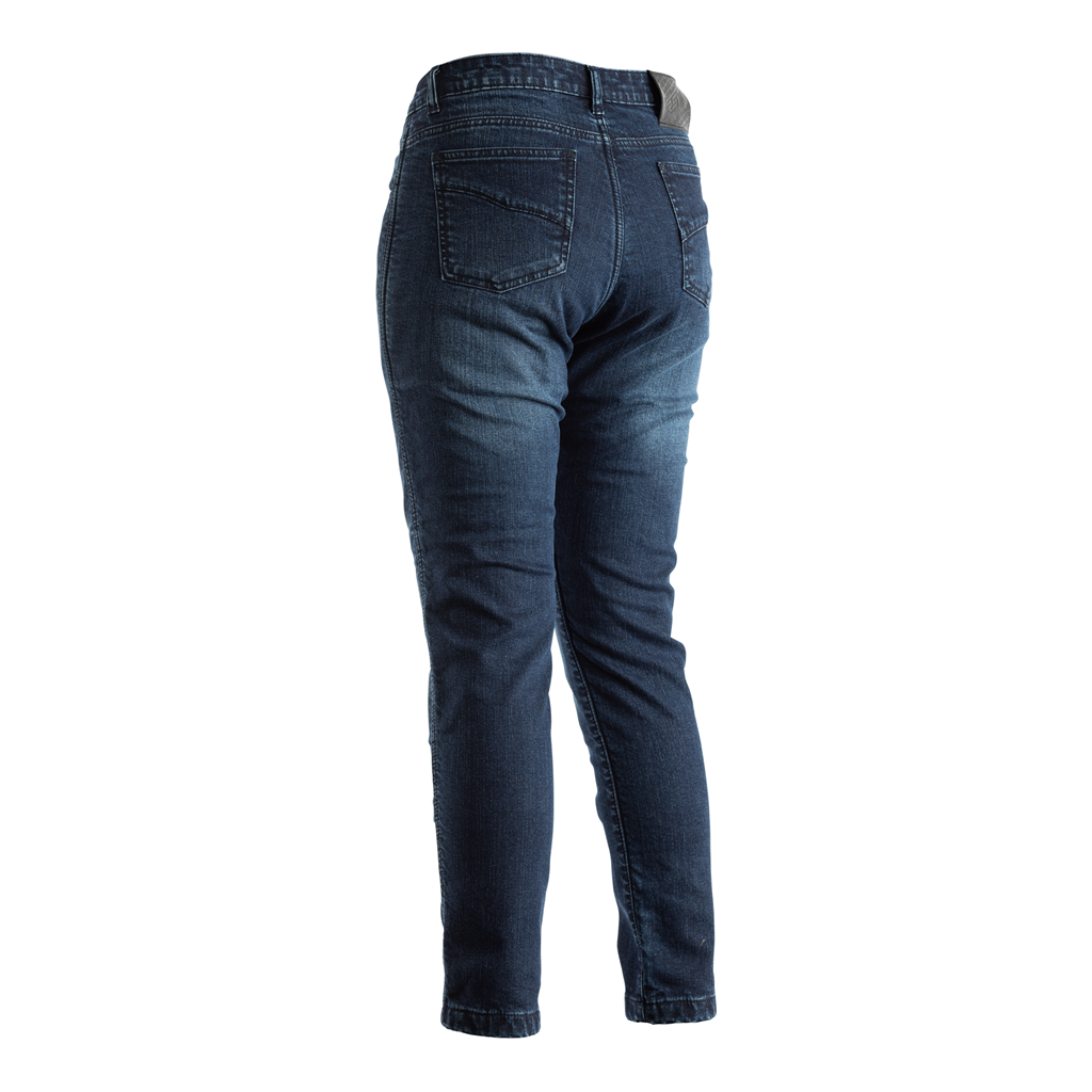RST Aramid Ladies Armoured Jeans (No Protectors) - Blue