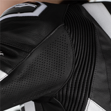 RST TracTech Evo 4 CE Ladies Leather Suit - Black / Black / White