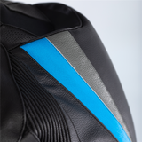 RST TracTech Evo 4 CE Ladies Leather Suit - Black / Grey / Sky Blue