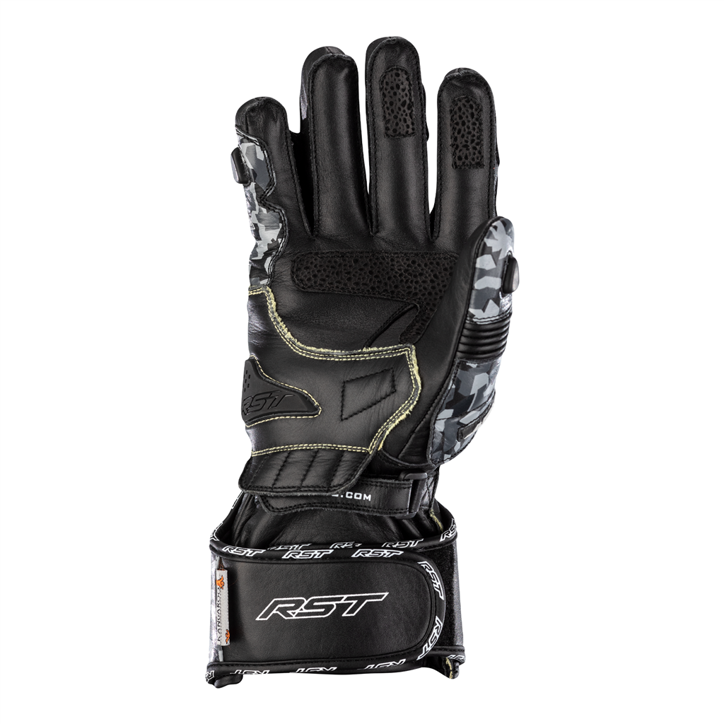 RST Tractech Evo 4 CE Mens Glove - Grey Camo / Black