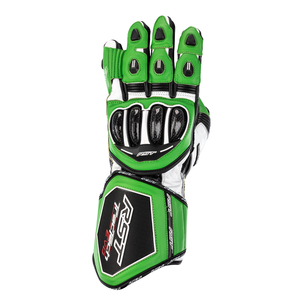 RST Tractech Evo 4 CE Mens Glove - Green / Black / White