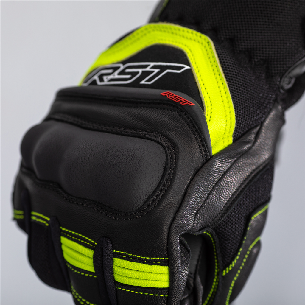 RST Urban Air 3 Mesh CE Mens Glove - Black / Flo Yellow