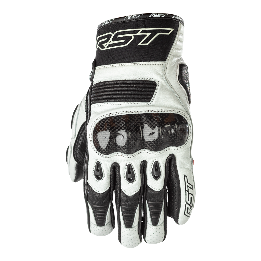 RST Freestyle CE Approved Gloves - Black / White