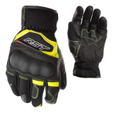 RST Urban Air II CE Short Leather Gloves - Black / Fluo