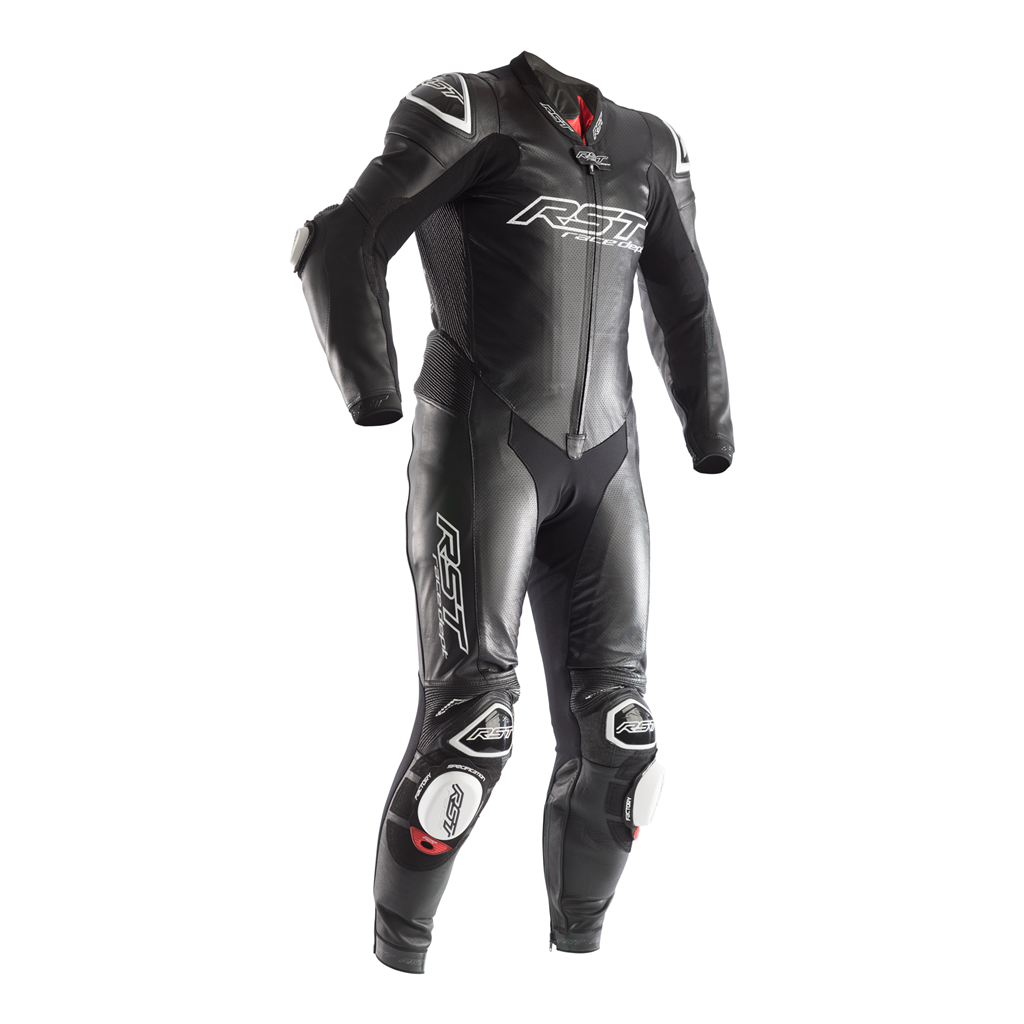 RST Race Dept V4 Kangaroo Leather Suit - Black 2019