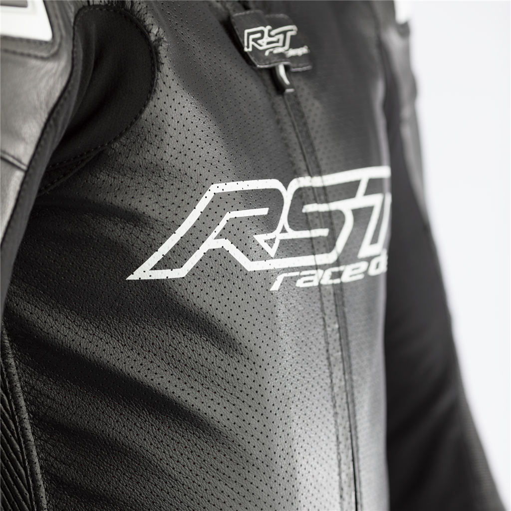 RST Race Dept V4 Kangaroo Leather Suit - Black 2019