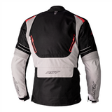 RST Endurance CE Mens Touring Waterproof Textile Jacket - Black / Silver / Red