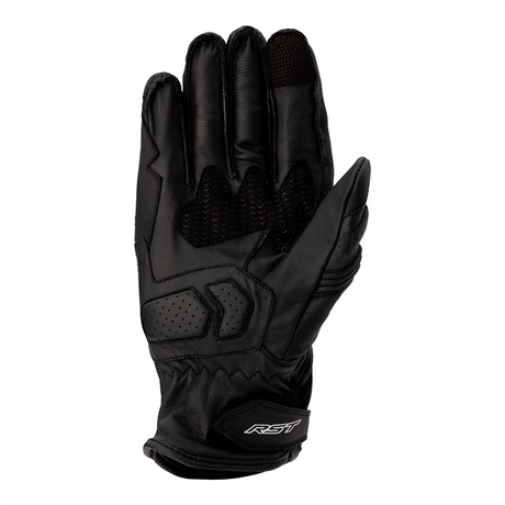 RST Sport Mid CE Leather Waterproof Gloves - Black