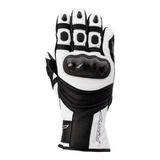 RST Sport Mid CE Leather Waterproof Gloves - Black / White