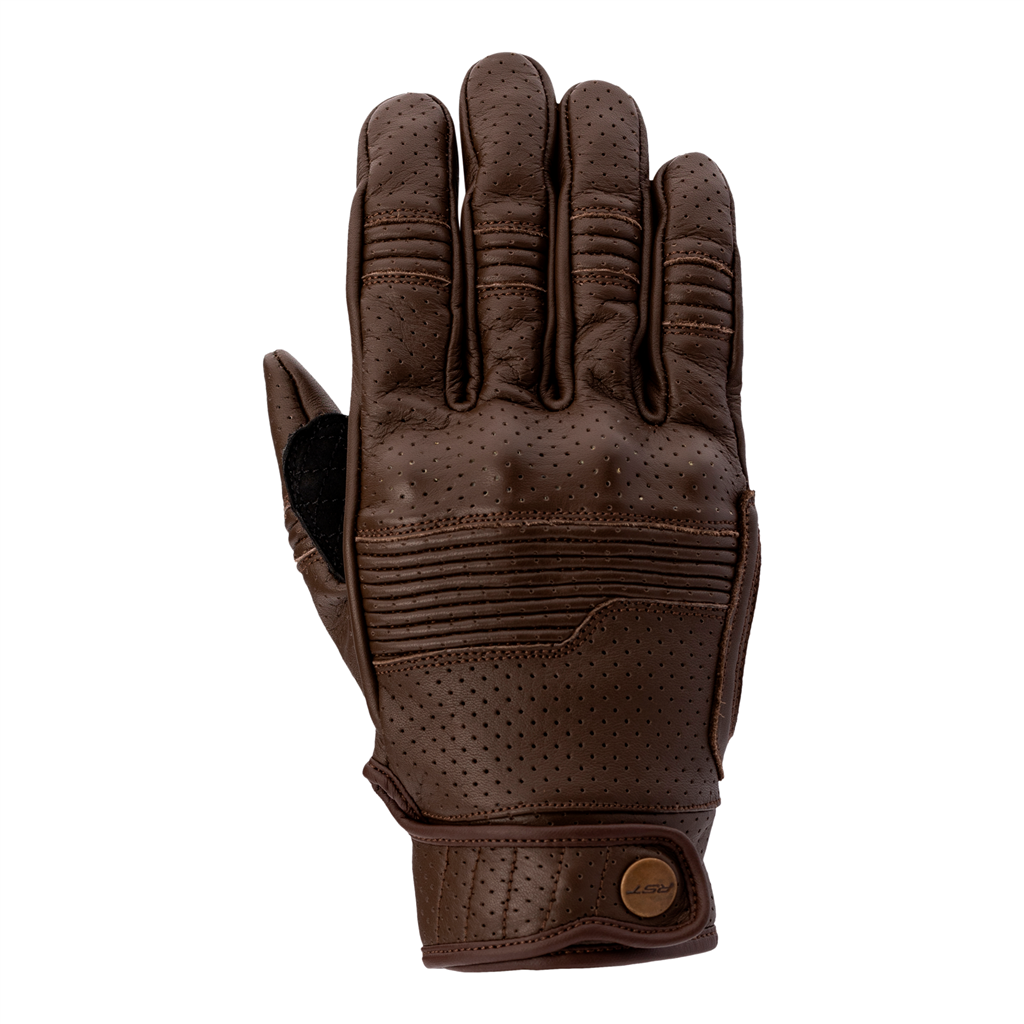 RST Roadster 3 Vintage Classic Leather CE Mens Glove - Brown