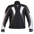 SPADA RPM WATERPROOF ARMOURED MOTORCYCLE MOTORBIKE JACKET BLACK/GREY new - Spada -  - MSG BIKE GEAR