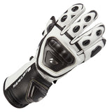 SPADA CURVE RACE SPORTS MOTORCYCLE MOTORBIKE LEATHER GLOVES WHITE - Spada -  - MSG BIKE GEAR