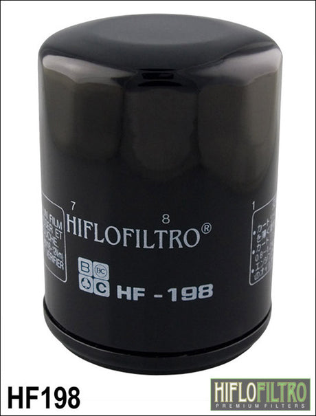 HIFLO HF198 OIL FILTER - Hiflo -  - MSG BIKE GEAR
