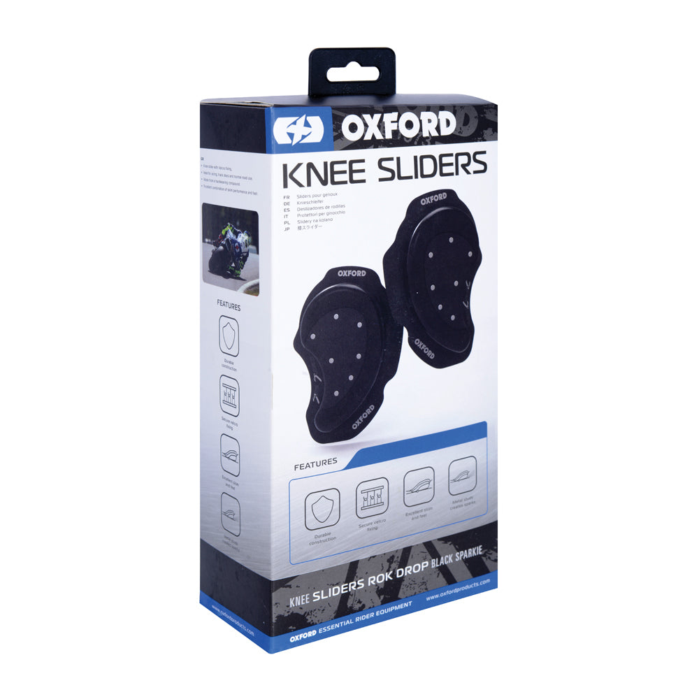 Oxford Rok Drop Sparkie Knee Sliders - Black