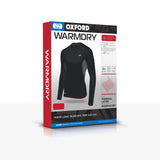 Oxford Layers WarmDry Motorcycle Motorbike Thermal Base Layer Top - Black