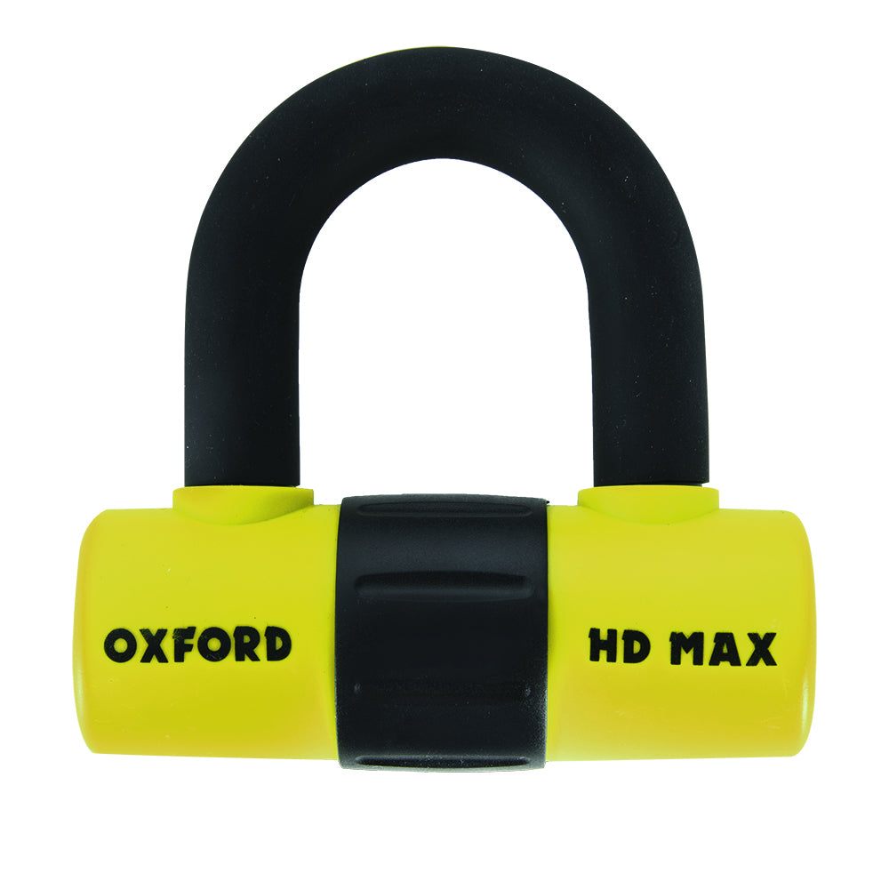 Oxford HD Max Steel Disc Lock - Yellow