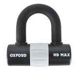 Oxford HD Max Steel Disc Lock - Black