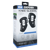 Oxford RK-S Knee Sliders - Black / White