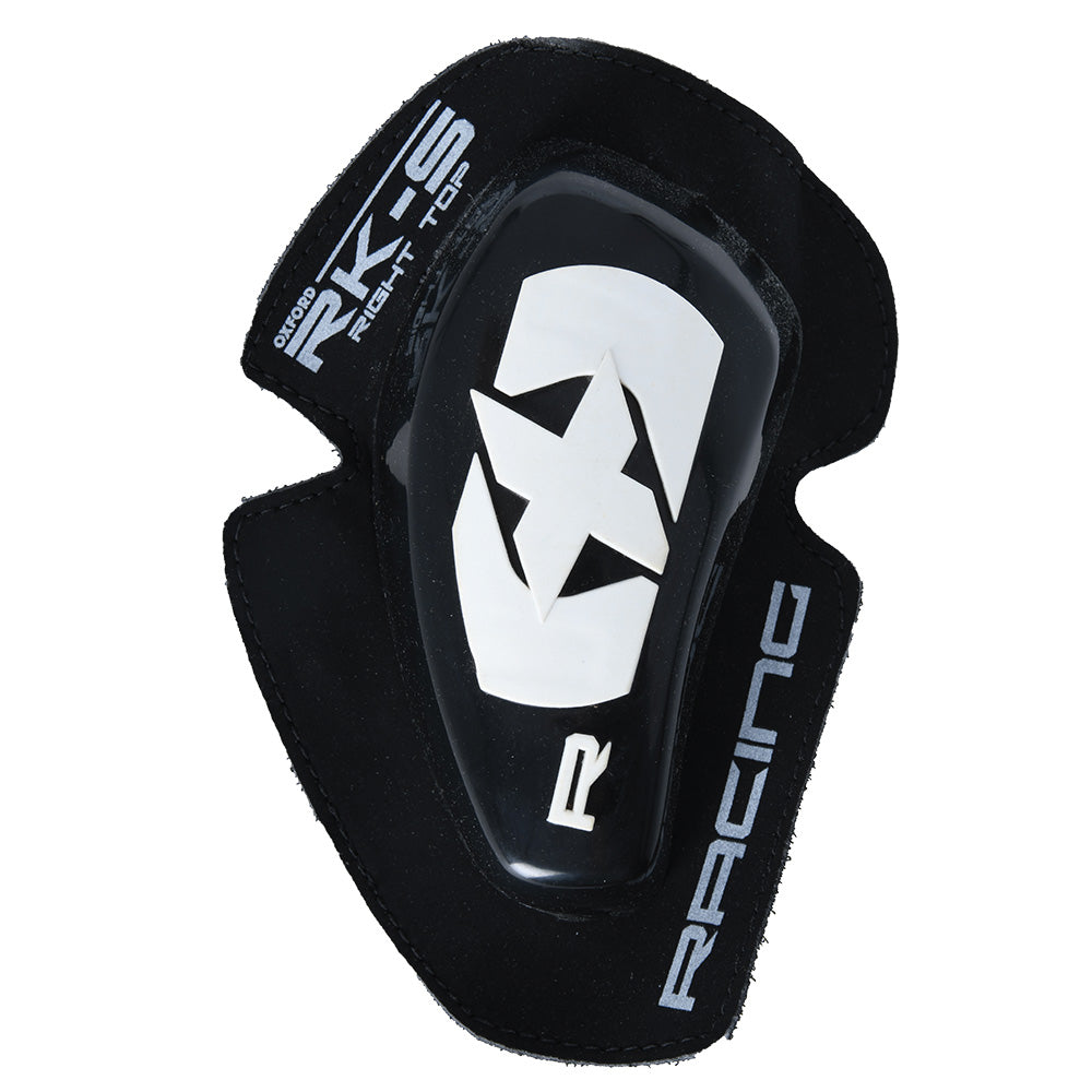 Oxford RK-S Knee Sliders - Black / White