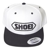 Official Shoei Premium Motorcycle Helmets Baseball Cap Hat - White (Black Logo) - Shoei -  - MSG BIKE GEAR