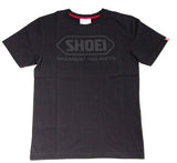 Official Shoei Motorcycle Helmets Logo Short Sleeve T-shirt - Black - Shoei -  - MSG BIKE GEAR