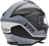 Viper RSV-171 Flip Front Helmet Fitted with Blinc Bluetooth System - Zone Matt Grey