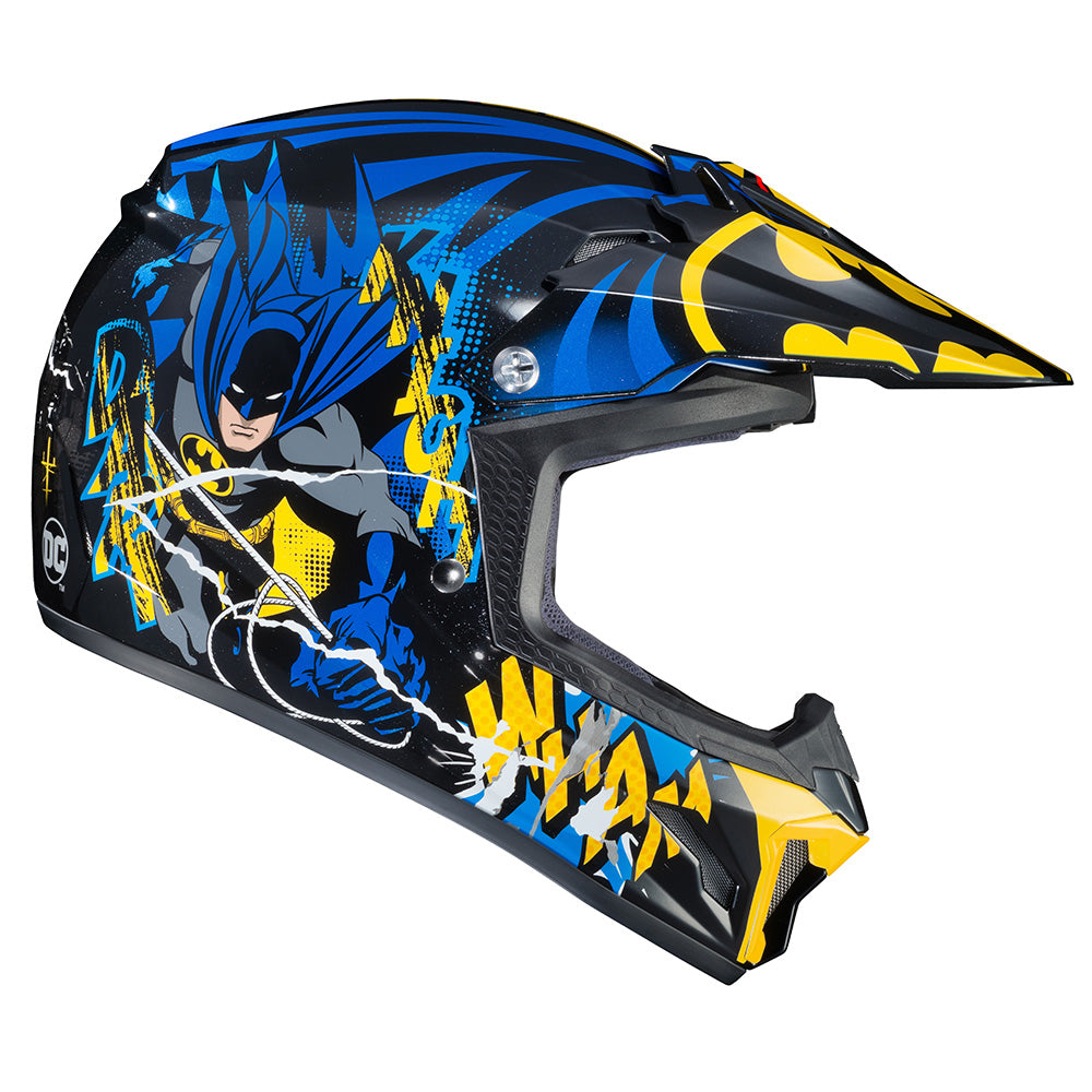 HJC CL-XY II Batman MC23 Kids Off Road Helmet