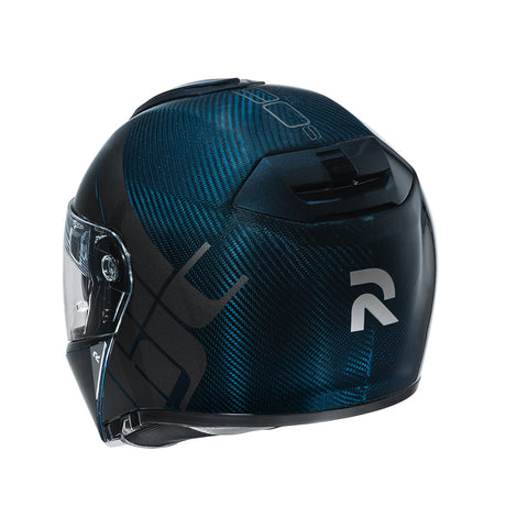 HJC RPHA 90S Balian Carbon MC2 Blue Dual Homologated Flip Front Helmet