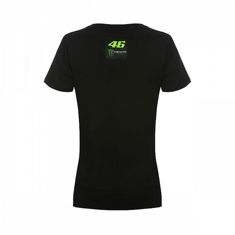 Official VR46 Womens Monza T-Shirt - Black
