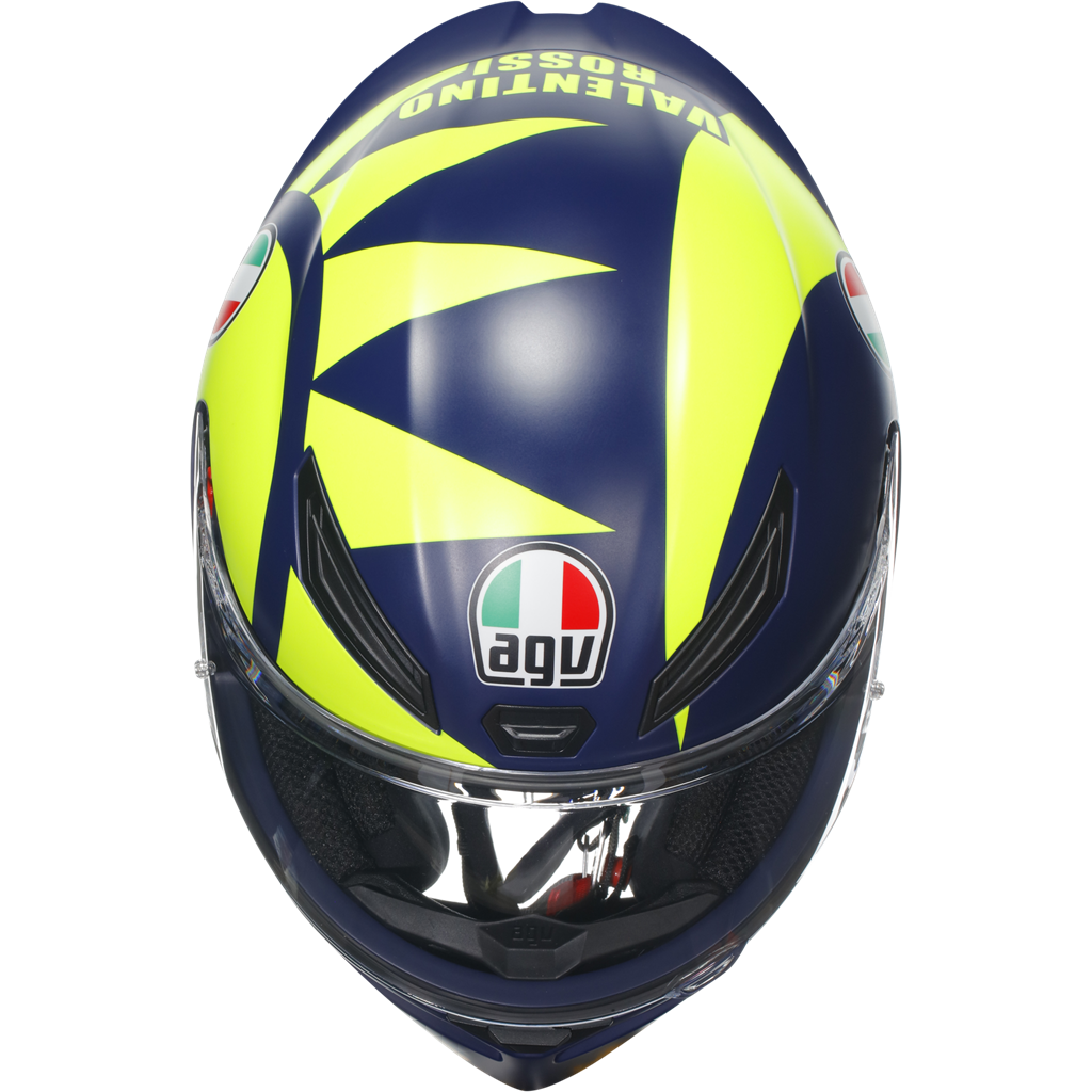 AGV K1-S E2206 Full Face Motorcycle Helmet - VR46 Rossi Replicas