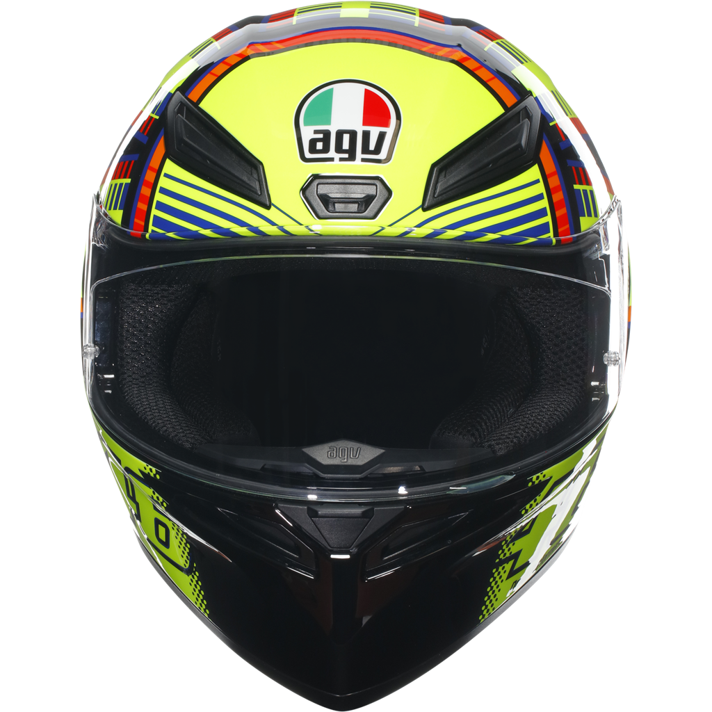 AGV K1-S E2206 Full Face Motorcycle Helmet - VR46 Rossi Replicas