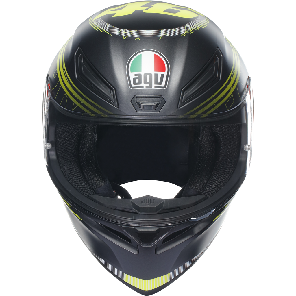 AGV K1-S E2206 Full Face Motorcycle Helmet - VR46 Rossi Replicas