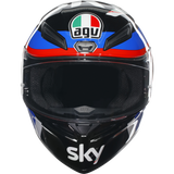 AGV K1-S E2206 Full Face Motorcycle Helmet - VR46 Rossi Replicas