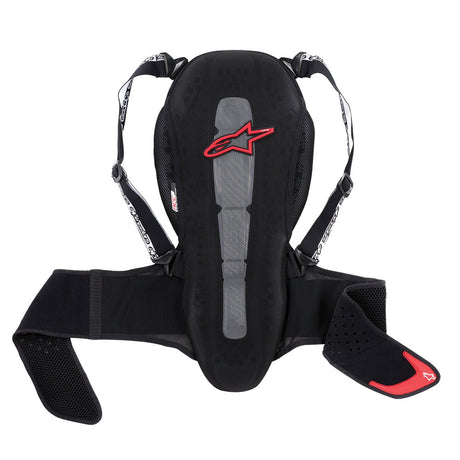 Alpinestars KR-2 Motorcycle Adventure Touring Back Protector - Black / Red - Alpinestars -  - MSG BIKE GEAR