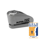 Oxford Alpha XA14 Alarm Disc Lock (14mm Pin) - Stainless Steel