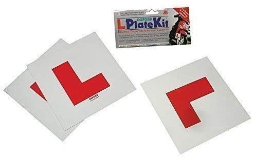 Oxford Learner Rider L-Plates Kit