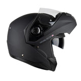 MIDA Delta Flip Front Helmet - Satin Black