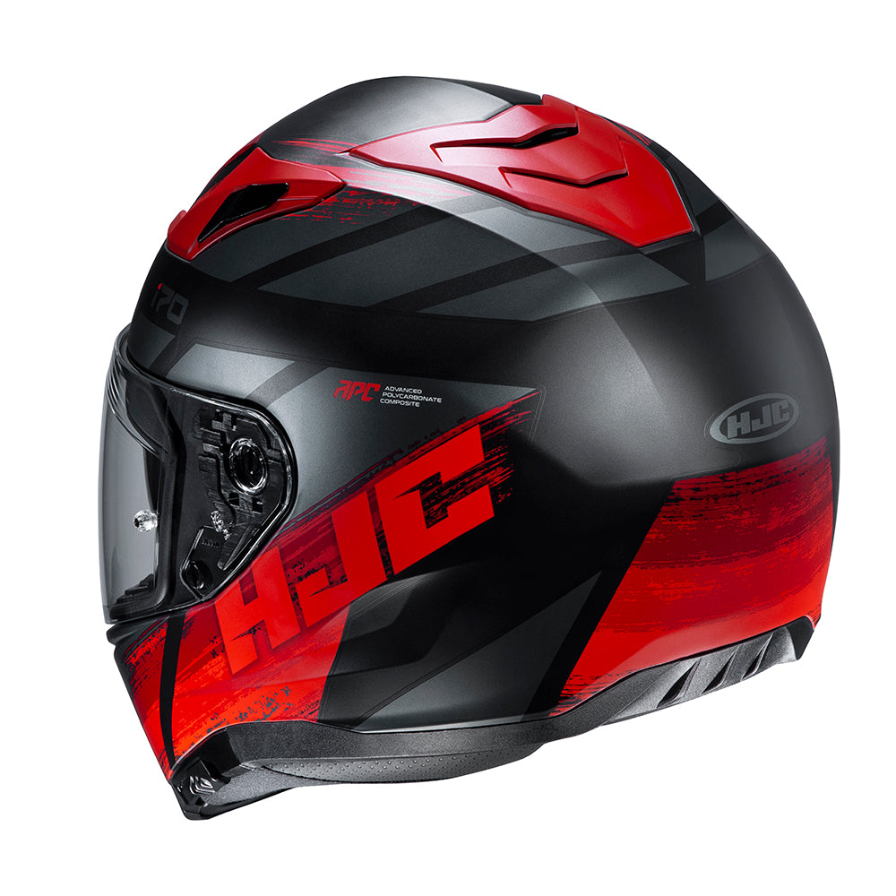 HJC I70 Reden MC1SF Red Black Full Face Helmet