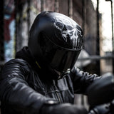 HJC RPHA 11 Punisher MC5SF Black Full Face Helmet