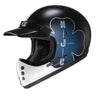 HJC V60 Ofera MC2SF Blue Fiberglass ECE 22.06 Off Road Full Face Helmet
