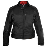 Oxford Girona 1.0 Ladies Waterproof Textile Jacket - Stealth Black