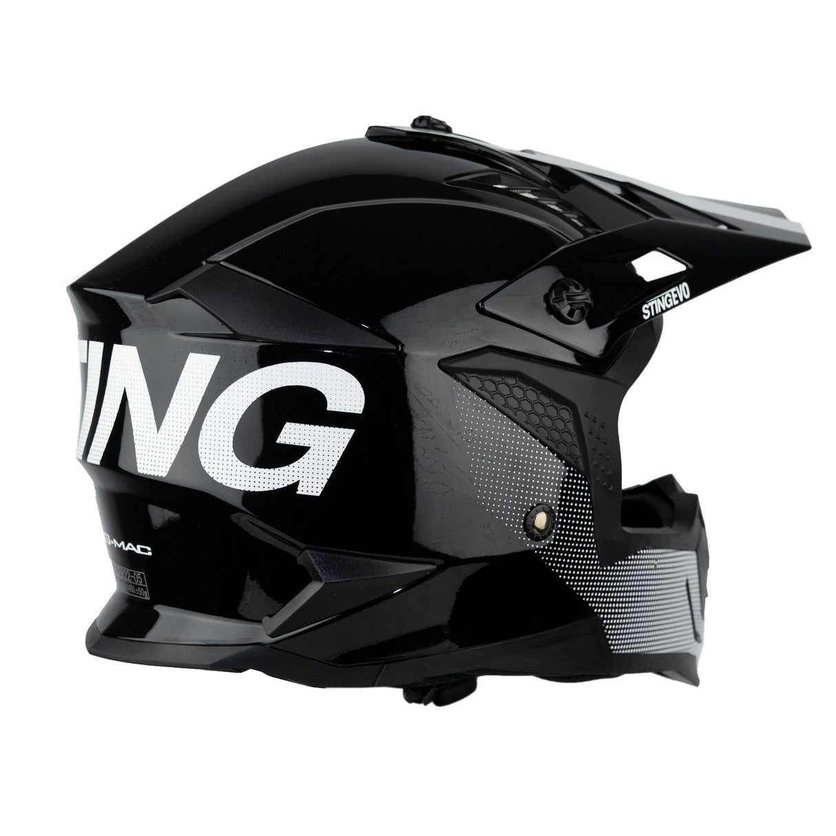 G-Mac Sting Evo ACU Approved Motocross Motorcycle MX Off Road Helmet